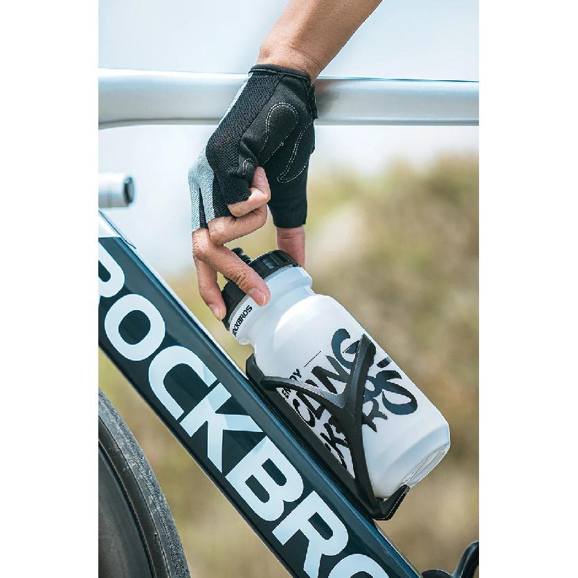 ROCKBROS Bike Gloves Half Finger Summer Breathable Anti-slip SBR Pad Shockproof MTB Road Bicycle Gloves Cycling Shorts Gloves