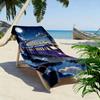 Dreamy night voyage Print beach towel, quick drying, suitable for travel, outdoor sports, jogging, the beach and swimming, gift