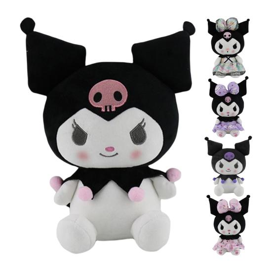 Anime Kuromi Melody Stuffed Doll Anti-deform Fine Workmanship Cotton Plush Toy for Daily