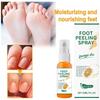 Herbal Anti Crack Foot Cream Peeling Spray Heel Cracking Repair Products Exfoliation Dead Skin Removal Softening Smooth Care