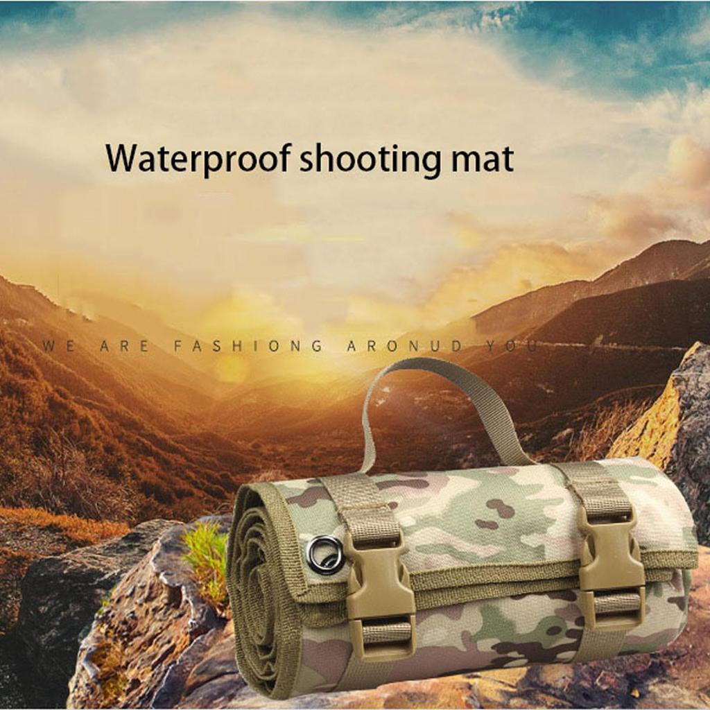 Outdoor Non-Slip Shooting Training Mat Double-Sided Multifunction Camping Pad Shooting Training Mat Double-Sided Waterproof
