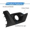 Fog Light Grill Front Lower Bumper Fog Light Cover Inserts No.57731FL860 for Subaru Crosstrek 2021-2022 Black ABS 1 Pc Front Right Car