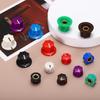 uxcell Guitar Effects Pedal Knob Set Plastic Brass Volume Control Knobs for Electric Purple Color (5/8" & 13/32") + Guitars/Basses,