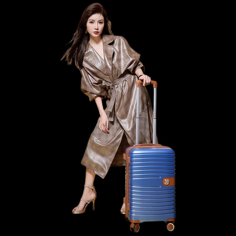 Cmierf Kuect 20-inch Retro Carry-on Suitcase 20 inch