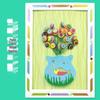 Kids' DIY Pipe Cleaner Flower Bouquet Kit - Ideal for Kindergarten Crafts & Holiday Gifts