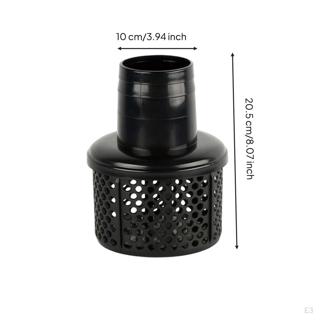 Fluid Pump Strainer Basket Perforated Cylindrical Easy to