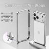 Seahorse Buckle Anti-Fingerprint Aluminum Frame iPhone 16/17 Protective Case