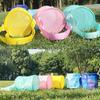 Reusable Kids Beach Play Shoulder Bag Zippered Mesh Storage Bag with Adjustable Strap For Seashells Hunting Sand Game