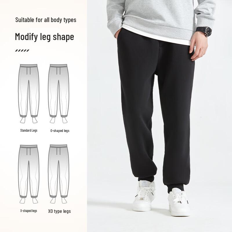 Jeanswest Men's Aoli Fleece Casual Jogger Pants