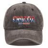 Snapback Baseball Cap With "CROATIA" "IDEMO HRVATSKA" Flag Printed , Adjustable Snapback Baseball Cap Retro All-season Hip Hop Leisure Dad Hat
