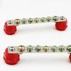 10Pcs Insulation Column Replacement 8mm Polyester Standoff Insulator Busbar Insulator Supporter for Distribution Box