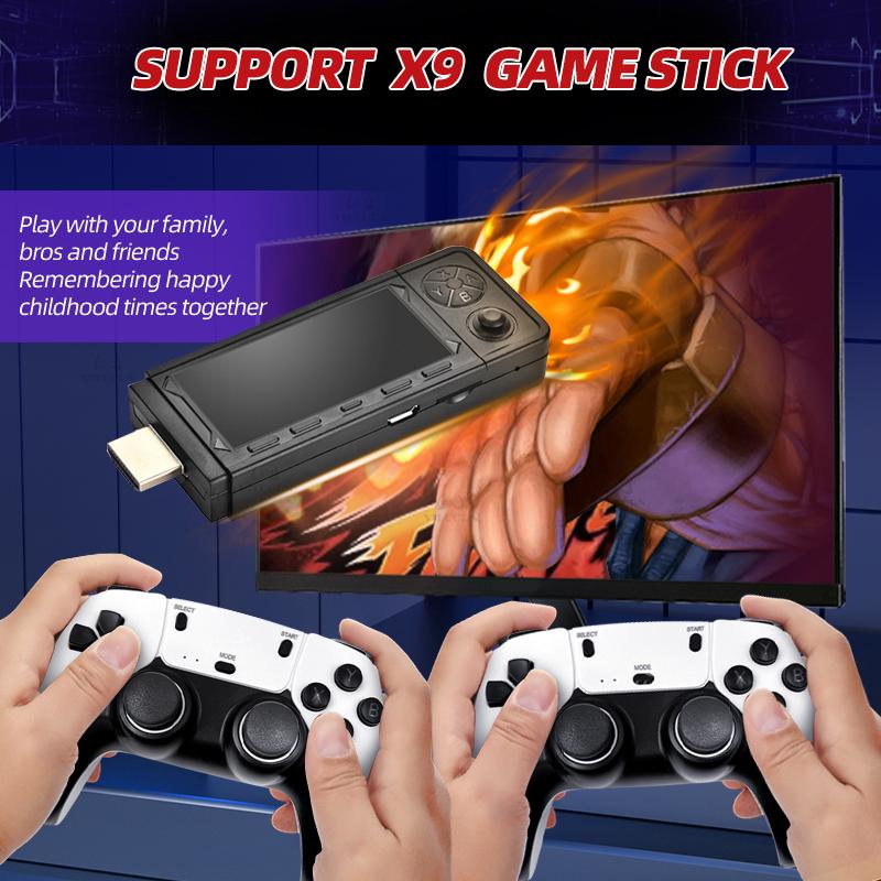 2.4G Wireless Gamepad For M15 & X9 GameStick Replacement Controller For SF3500 & SF3000hd Handheld Console No Delay Joysitck
