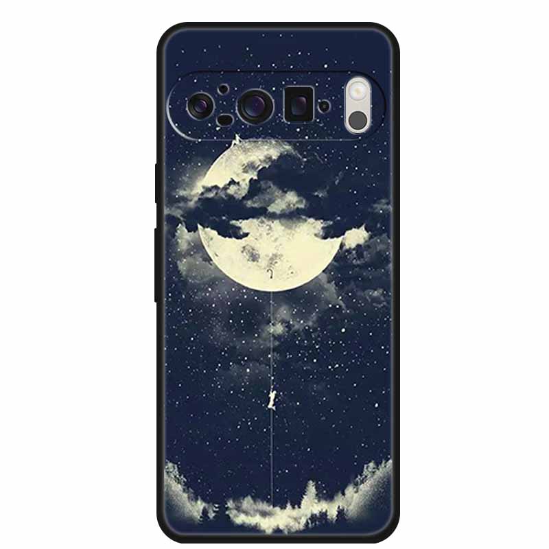 Para Google Pixel 9 Pro XL 5G Funda de Lujo TPU Silicona Suave Fundas de Teléfono para Google Pixel9 GGX8B Funda con Parachoques Resistente a Golpes Nueva Funda