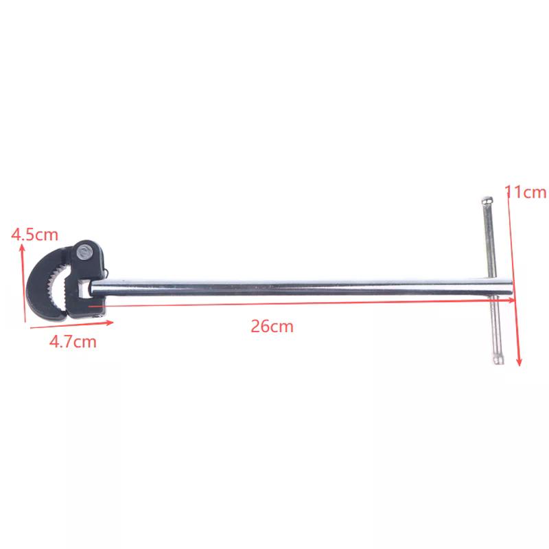 180 Degree Rotating Adjustable Basin Spanner For Carbon Steel Tap Nut Spanner Universal Sink Plumbing Repair Hand Tool
