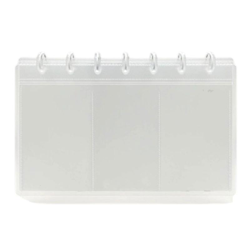 Multipurpose Clear Photo Album for Desktop Displaying with 3Inch Double Slot Design Kpop Photocard Binder Collect Book