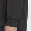 Adidas Originals Long Sleeve Top Retro Sports Casual Comfortable Solid Color Crew Neck Long Sleeve T-Shirt Men Tops Black JV6938