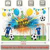 Party Backdrop Soccer Flat Events Wedding Coming Ceremony Four Seasons Entryway Event Backdrop Decoration Front Door Decor