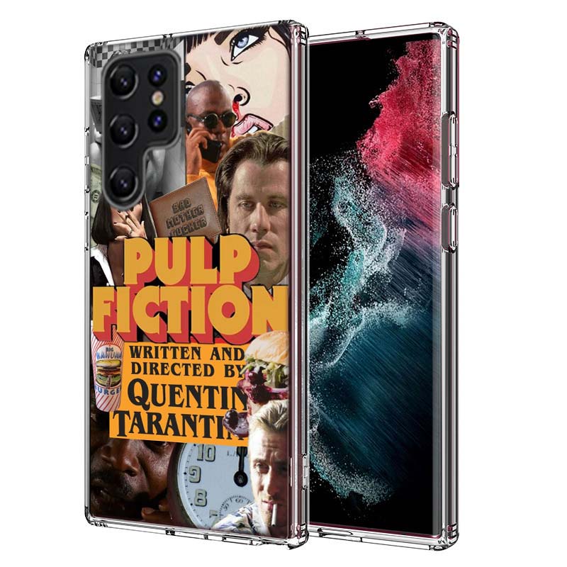 

Written And Directed By Quentin Tarantino Capa Phone Case For Samsung S26 Ultra S25 Edge Galaxy S23 S21 S20 S24 FE S22 S10 Plus Samsung S20 Plus