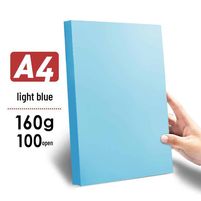 Zpevněný barevný kartonový papír Yuanhao A4 - 120G/160G pro kutily, tvoření ve školce a tisk