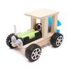 Science Educational Diy Wind-powered Car Wooden Model Kit For Elementary School Hands-on Learning