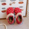 Sweet Mary Jane Polka Dot Leather Shoes - Girls' 2026 Spring/Autumn Lace-Trim Princess Loafers, Korean Style