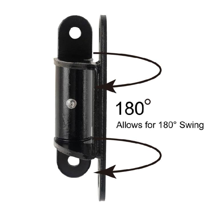 High Capacity 1100lb Radials Load Hinges Sturdy Metal Construction Convenient Accessory for Warehouse and Barn Door