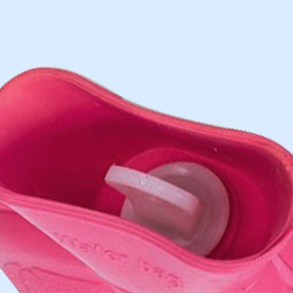 Pink Rubber Hot Water Bottle Bag with Ears 650ml/1000ml/1700ml Capacity Heat Resistant and Durable Hand Warmer