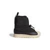 Adidas SUPERSTAR 360 Cushioning Abrasion Resistant Thermal Kids' Boots Kids' Black Sneakers ID9480