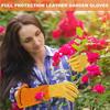 AAAF Thorn-Proof Rose Pruning Gloves Long Gardening-Gloves Heavy Duty Gauntlet-M For Men/Women