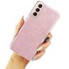 Glitter Case for Samsung Galaxy S21+ Plus, Pink
