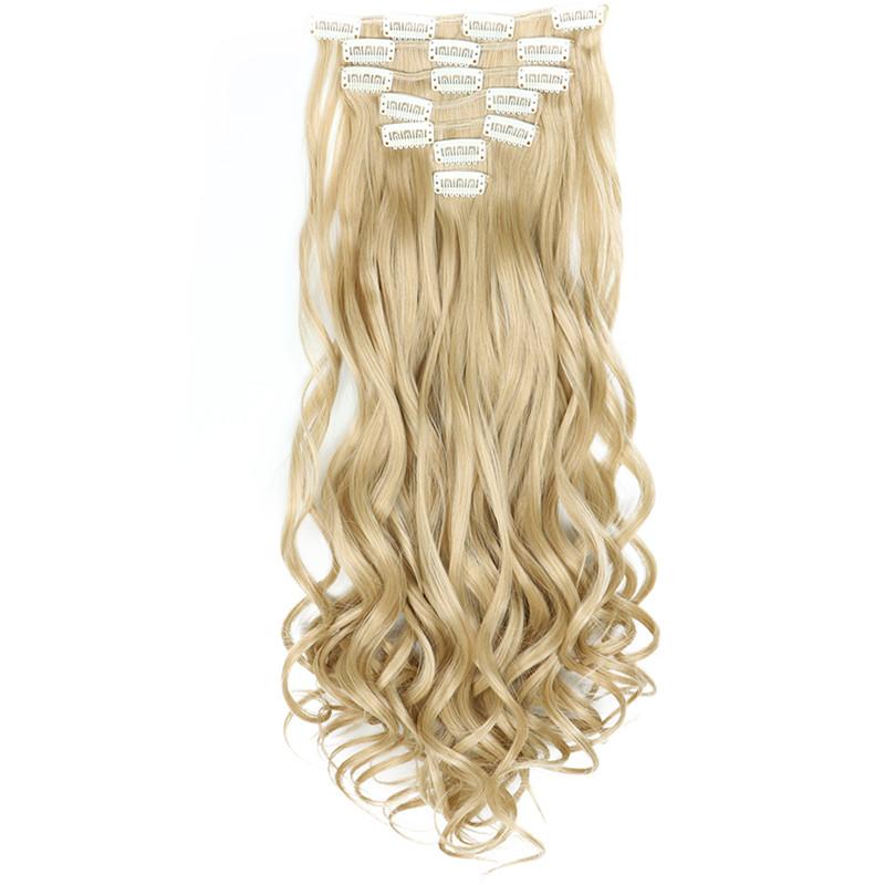 MERISIHAIR 6 Pieces/set of 24 Inch Wig Curly Hair 16 Hairpins, Wig Styling, Hairpin Synthetic Hairpin, Heat-resistant