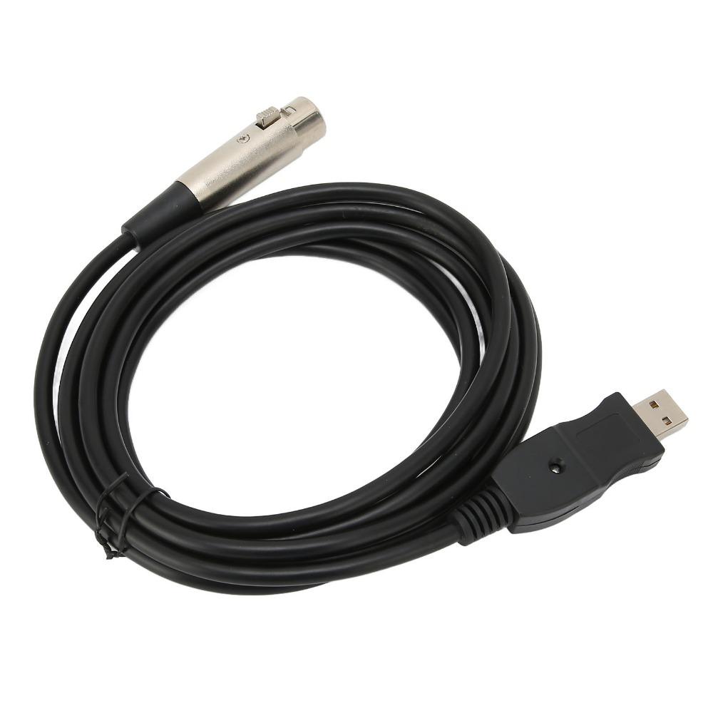 Low Noise Microphone Converter Cable Plug and Play Studio Audio Mic Connector  Studio Recording
