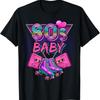 80'S Baby Birthday Party Costume Retro Roller Skating Women T Shirt