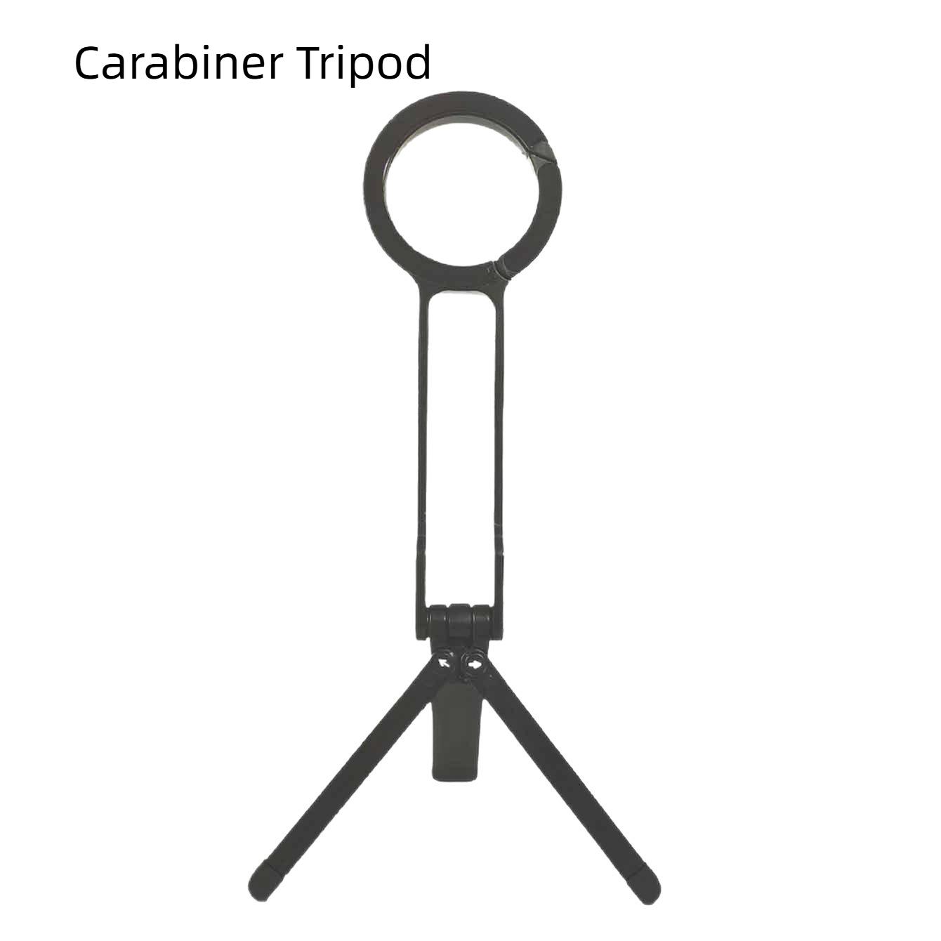 Magnetic Bracket Mountaineering Buckle Desktop Display Multi-function Shooting Bracket Portable Live Tripod Mobile Phone Bracket