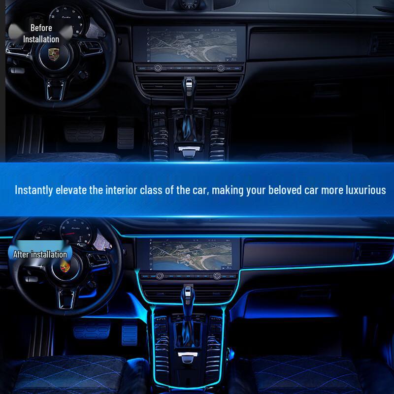 USB LED Ambient Light Strip for Car & Camping