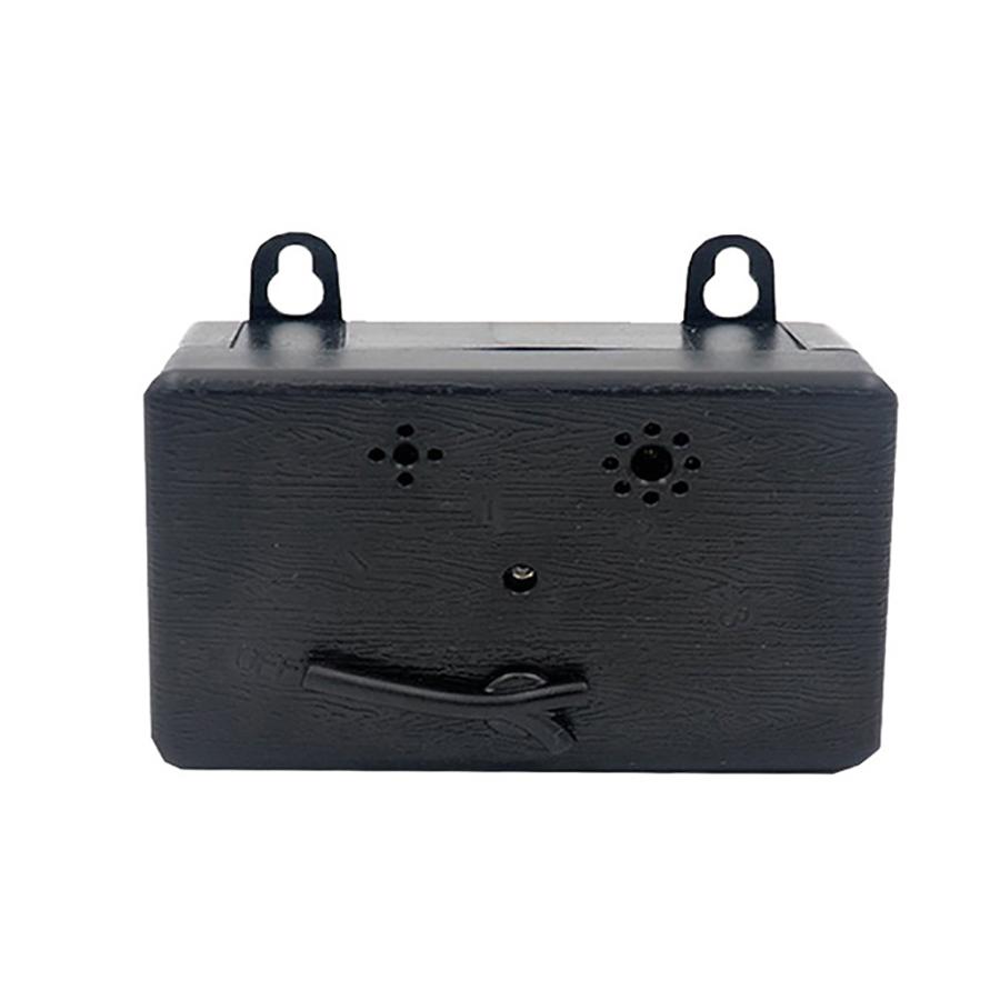 Outdoor Ultrasonic Anti-Barking Device Dog Barking Control Sonic Silencer Black
