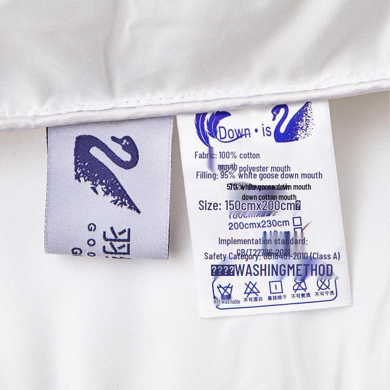 Luxury Pure Cotton Down Velvet Quilt – Thickened for Winter, Ideal for Five-Star Hotels, Perfect for Spring and Autumn