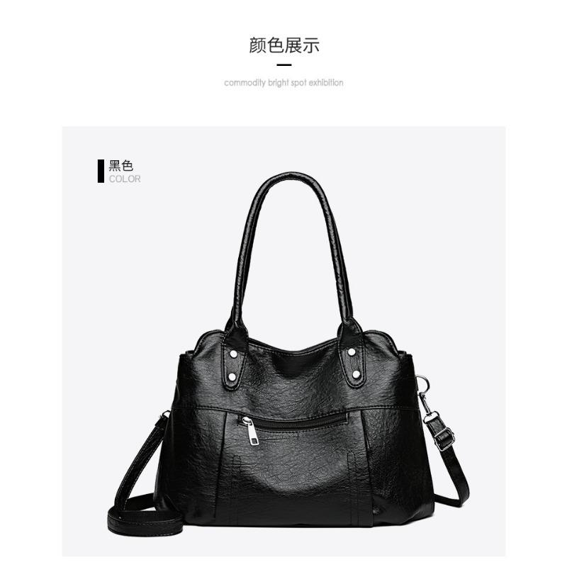Women's bag tote bag new wind handbag retro large-capacity portable oblique span bag