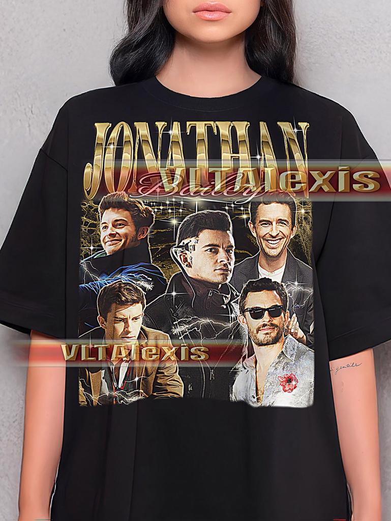 Jonathan Bailey Bootleg Shirt, Vintage Actor Star Celebrity Performer Tee, 90s Retro Throwback T-shirt, Jonathan Bailey Sweater