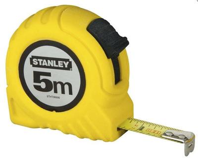 Cinta Métrica Stanley 5M Cuerpo de Plástico 1-30-497
