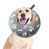 Comfortable Pet Recovery Cone Collar with Protective Layer Recovery Collar Inflatable For Pets Puppy Kitten