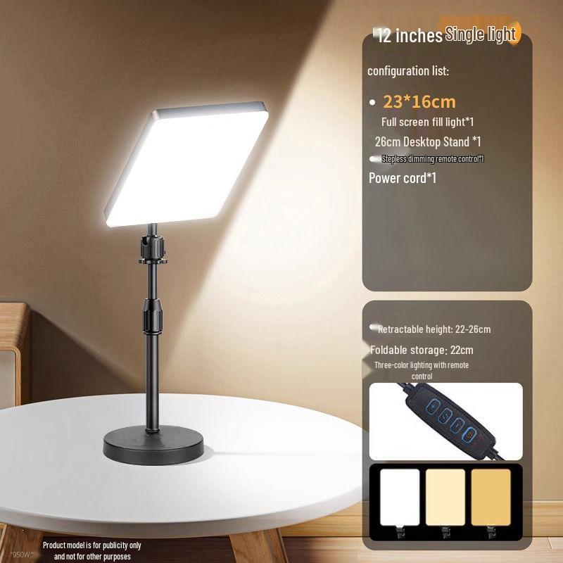 Professional LED Studio Light for Live Streaming & Photography