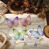 Retro Butterfly Metal Bookmark - Exquisite Chinese-Style Gift for Teachers