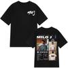 Rapper Milo J 166 Album Tour Merch Tshirts Mens Women Harajuku Hip Hop Pop Music Tshirts Summer Pure Cotton Short Sleeves Top