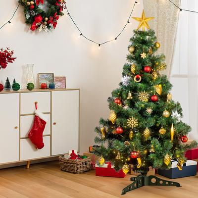 Premium Christmas Tree Stand Strong Stable Base No Burrs Safe Touch Foldable Design for Festive Decorations Reliable Xmas Tree