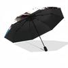 1pc Beagle Artwork Automatic Opening/Closing Umbrella with Operation & Windproof Canopy yy260311023
