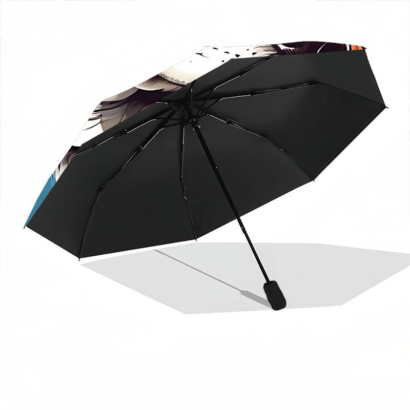 1pc Beagle Artwork Automatic Opening/Closing Umbrella with Operation & Windproof Canopy yy260311023