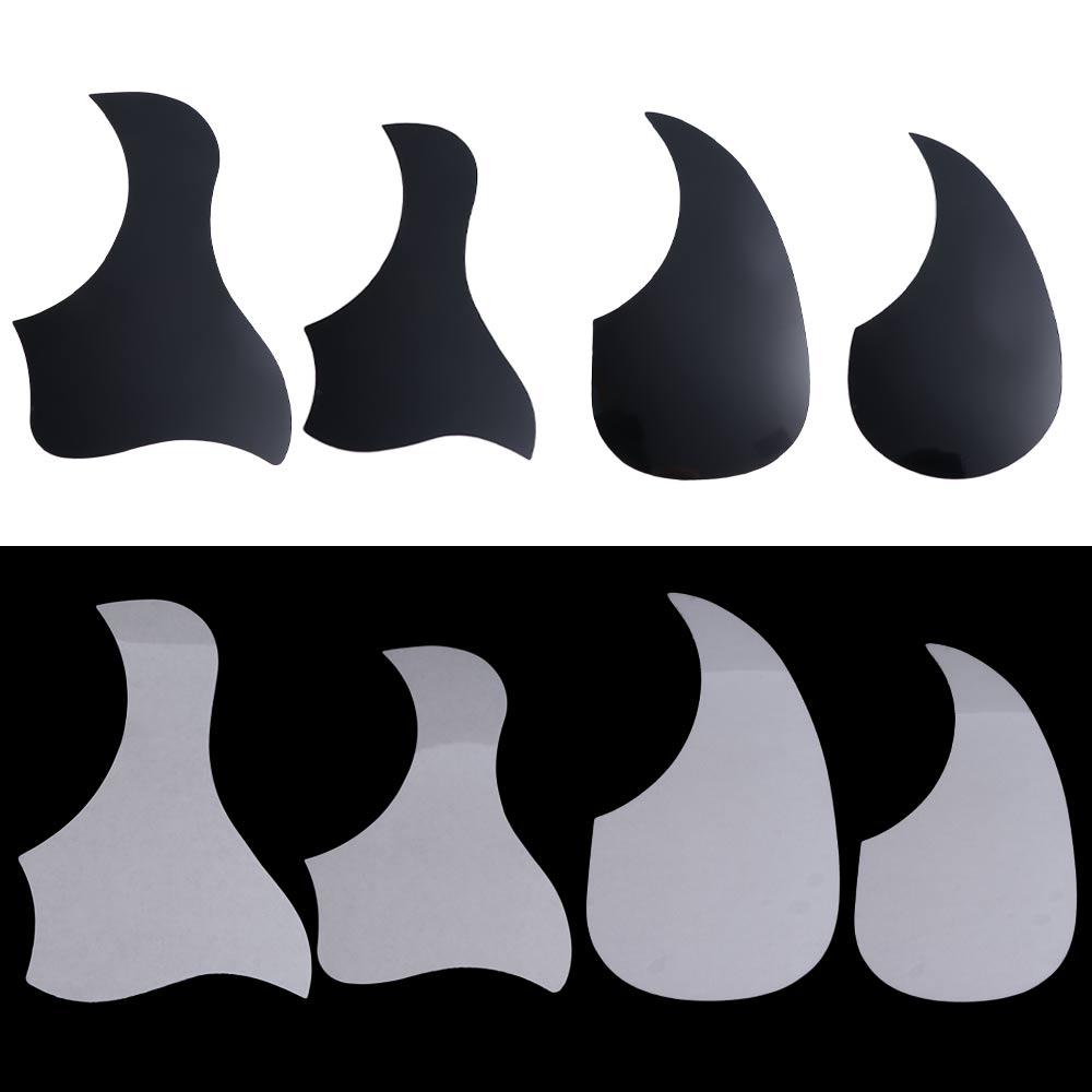

Bird-shaped Transparent Acoustic Guitar Pickguard Guita Accessories Black-D 38 Inch