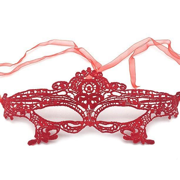 

Queen Style Lace Mask For Costume And Party Decor Woven Fabric Design For Adults And Teens