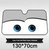 6 Colors Eyes Car Sunshade Solar Protection Windshield Sunshade Car Window Windscreen Cover Sun Shade Auto Sun Visor Car-covers